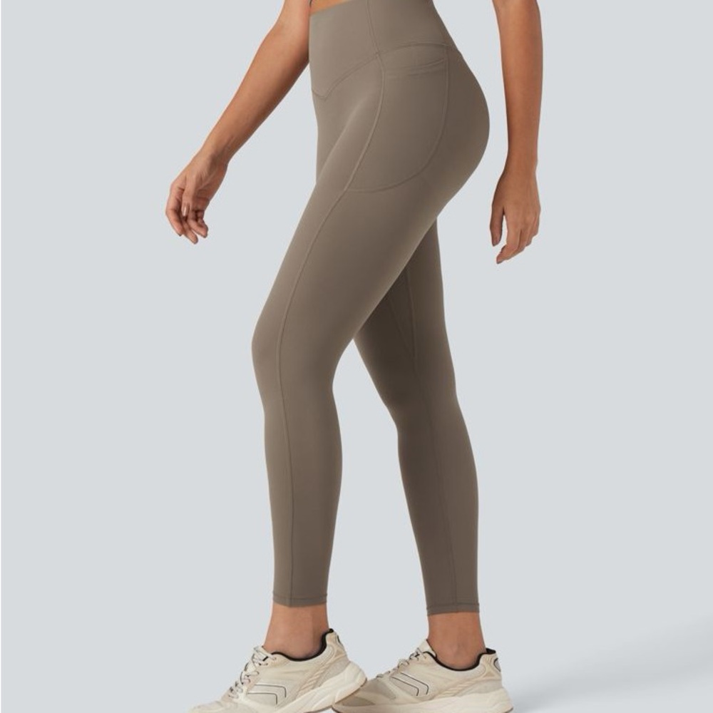 Halara UltraSculpt Leggings - Dawn Brown